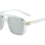 FRD3451B ARGENT- Lunette SOLAIRE + ETUI