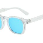 FRD3454B BLEU CLAIR - Lunette SOLAIRE+ETUI