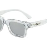 FRD3457B ARGENT- Lunette SOLAIRE+ETUI